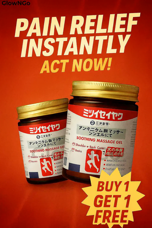 QuickRelief™ - Japanese Instant Pain Relief Soothing Massage Gel 🌸✨(Buy 1 Get 1 Free🔥🔥)